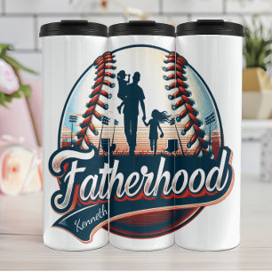 Vaterschaft Baseball: Erinnerungen des gepflegten  Thermosbecher