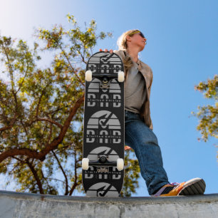 Vaterschaft ist bedingungslose Liebe: Vater Editio Skateboard
