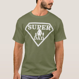 Vaterschaft, Super Vater zu Superhero, Vatertag T-Shirt