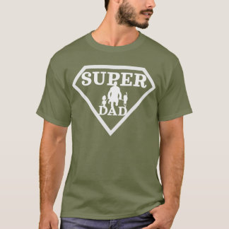 Vaterschaft, Super Vater zu Superhero, Vatertag T-Shirt