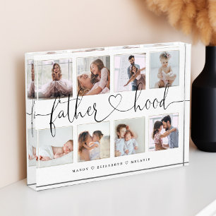 Vaterschaftsskript Geschenk für Väter Foto Coll