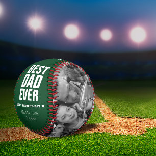 Vaterschaftstag Beste Dad Ever Fotos Personalisier Baseball