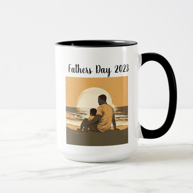 Vatertag 2023 - Benutzerdefinierte Tasse (Rechts)