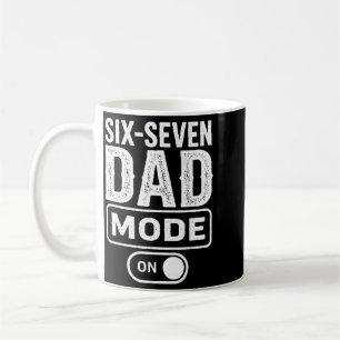 Vatertag 6 7 Meme Lustiger Vater Sarcastic Six-Sev Kaffeetasse