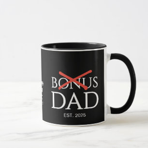 Vatertag Akzeptierter BONUS-VATER Gegründet Tasse