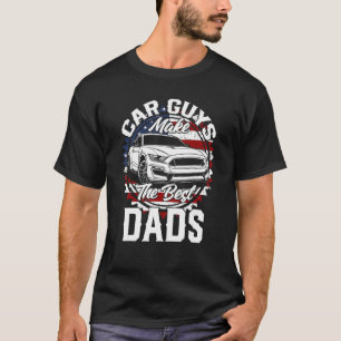 Vatertag amerikanischer Custom Car V8 Sportwagen T-Shirt