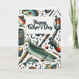 Vatertag Angelkarte Karte
