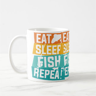Vatertag-Angeln-Fischer Kaffeetasse