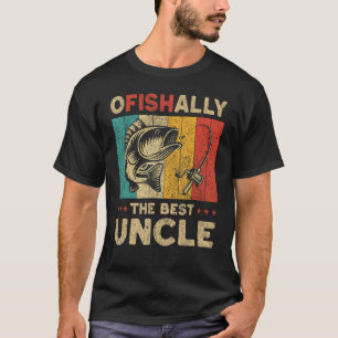 Vatertag Angeln Ofishally Der beste Onkel T-Shirt