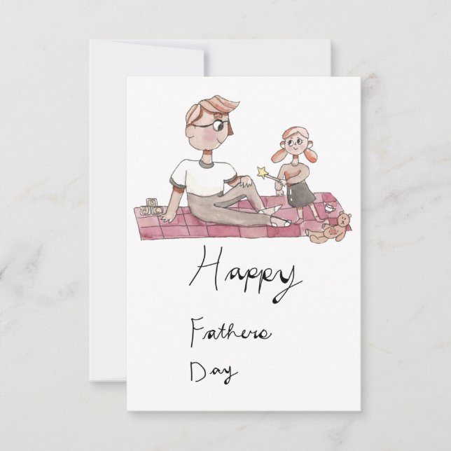 Vatertag Ankündigung (Vorderseite)