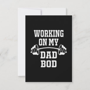 Vatertag   Arbeiten an meinem Vater RSVP Karte