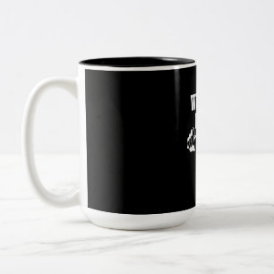 Vatertag Arbeiten an meinem Vater Zweifarbige Tasse