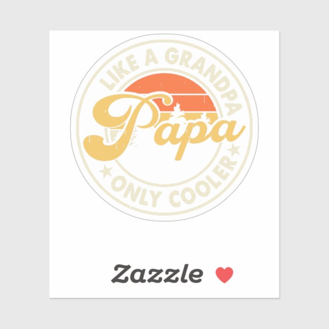 Vatertag Aufkleber (Blatt)