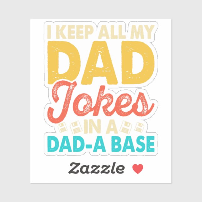 Vatertag Aufkleber (Blatt)