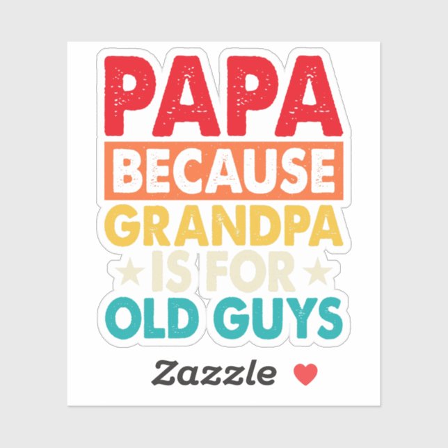 Vatertag Aufkleber (Blatt)