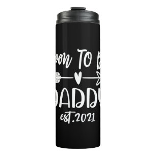 Vatertag Bald ist Papa Ende 2021 Thermosbecher