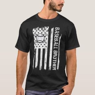 Vatertag Baseball Bruder Bruder Männer Kinder Bas T-Shirt