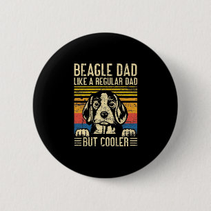 Vatertag Beagle Dog Vater Button