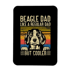 Vatertag Beagle Dog Vater Magnet