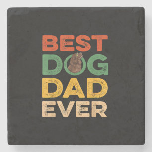 Vatertag Best Newfoundland Hund Papa Aller Zeiten Steinuntersetzer