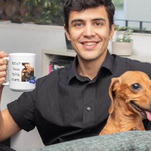 Vatertag Bester Hund Vater je Foto Paw Kaffeetasse