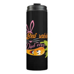 Vatertag Bester Kaninchen-Vater je Thermosbecher