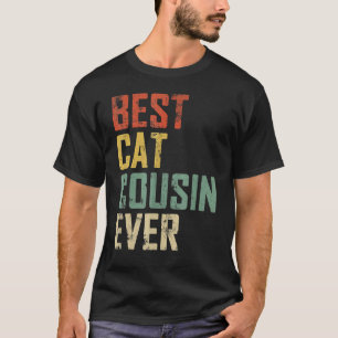 Vatertag Bester Katzen-Cousin Aller Zeiten Vintage T-Shirt