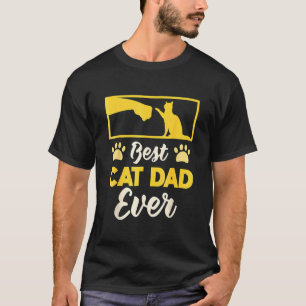 Vatertag Bester Katzenpapa überhaupt Katze T-Shirt