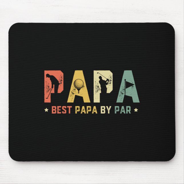 Vatertag Bester Papa  Mousepad (Vorne)