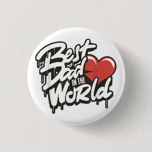 Vatertag Bester Vater Der Welt Button