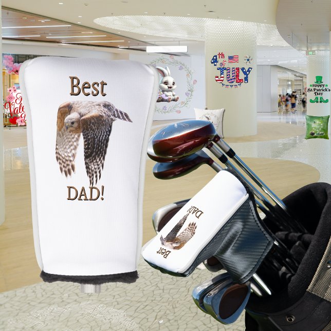Vatertag "Bester Vater" Hawk Golf Headcover (Von Creator hochgeladen)