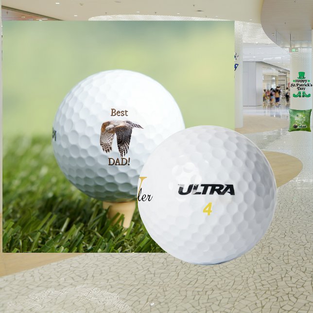 Vatertag "Bester Vater" Hawk Golfball (Von Creator hochgeladen)