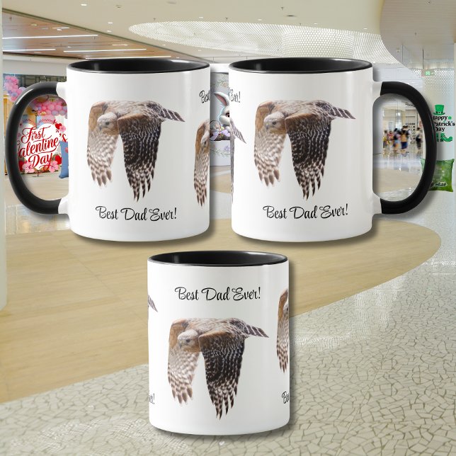Vatertag "Bester Vater je" Hawk Tasse (Von Creator hochgeladen)