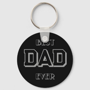 Vatertag Bester Vater je schwarz Schlüsselanhänger