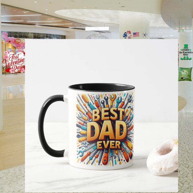 Vatertag "Bester Vater je" Tasse (Von Creator hochgeladen)