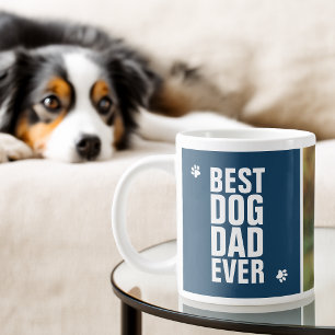 Vatertag-Bestes-Hund-Vater-aller-Zeiten-Foto Jumbo-Tasse
