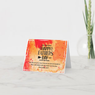 Vatertag Bibel Verse Der Herr segne dich Karte