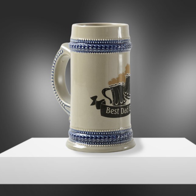 Vatertag Bierklinkende Tasse Stein (Von Creator hochgeladen)