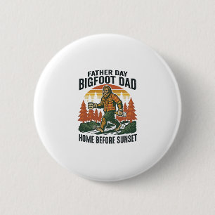 Vatertag Bigfoot Dad Shirt Der Mann Der Mythos Der Button