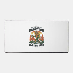 Vatertag Bigfoot Dad Shirt Der Mann Der Mythos Der Schreibtischunterlage