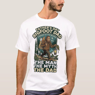 Vatertag Bigfoot Papa Shirt Stark Still Zuverlässi