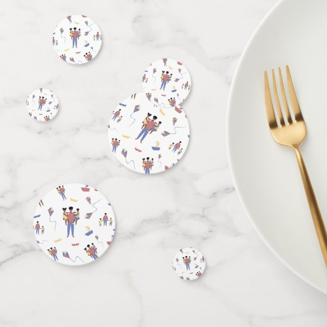 Vatertag Confetti Konfetti (Gruppe)