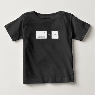 Vatertag Copy & Paste Duo Design Baby T-shirt