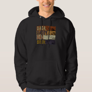Vatertag Dada Daddy Vater Bruh 1 Hoodie