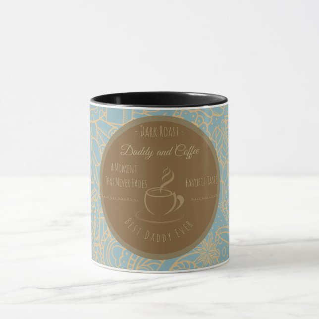 Vatertag, Daddy und Kaffee, Best Daddy Ever Tasse (Zentrum)