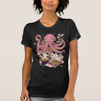 Vatertag Desaster Koch Octopus Funny Geschenk T-Shirt