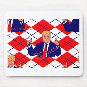 Vatertag Donald Trump Mousepad