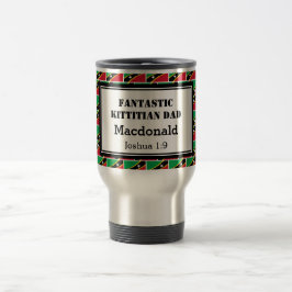Vatertag FANTASTIC ST KITTS VATER Personalisiert Reisebecher