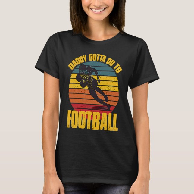 Vatertag Fotball-Vater T-Shirt (Vorderseite)