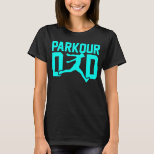 Vatertag frei Lauf Traceur Daddy Parkour Da T-Shirt